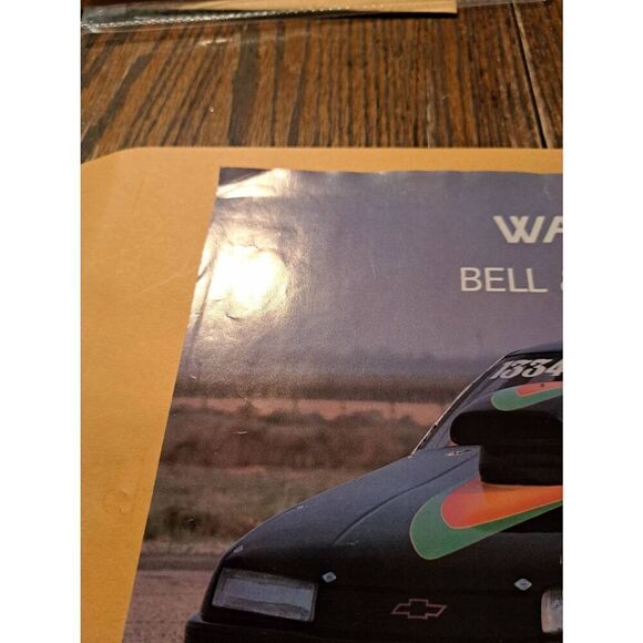 Vintage 1990 Wally Bell Racing U.S. Tour Drag Car Promo Handout 8.5x11 - Picture 2 of 6